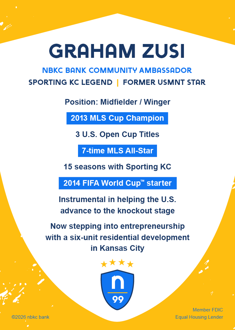 Graham Zusi Player Card Back